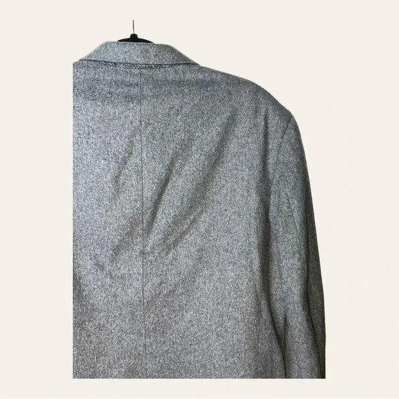 Men’s OSCAR DE LA RENTA DOUBLE BREASTED BLAZER‎ GRAY IN COLOR SIZE 40 - Picture 8 of 11